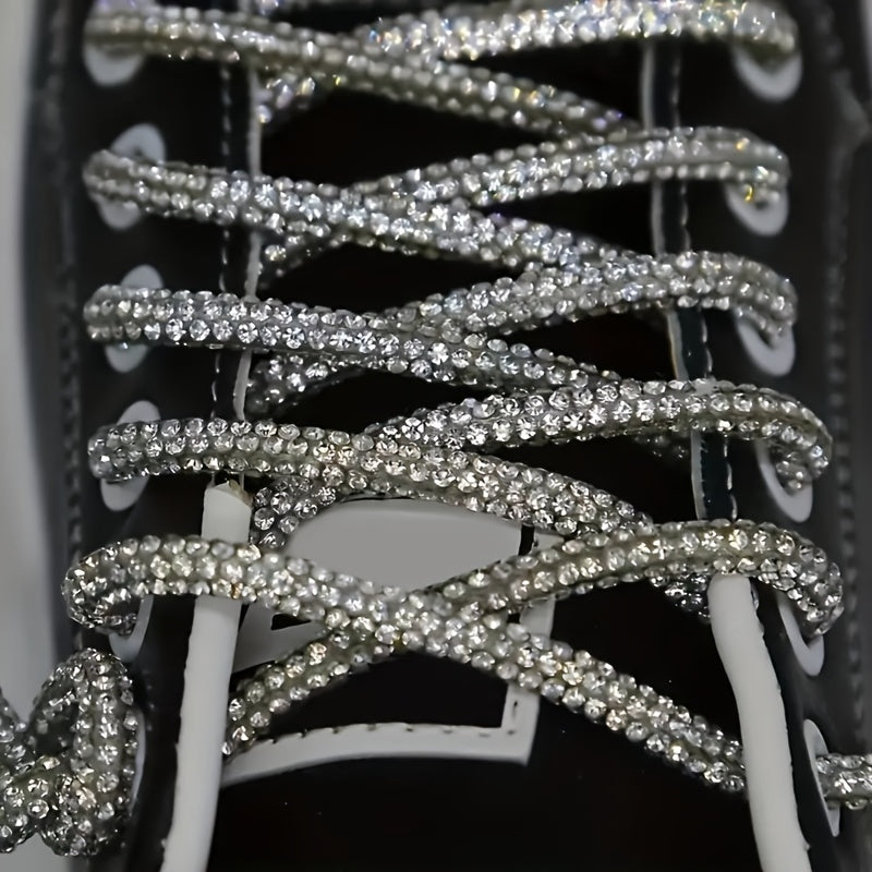 Rhinestone Rope Shoe Decoration - Sparkle Bling Shoe Laces