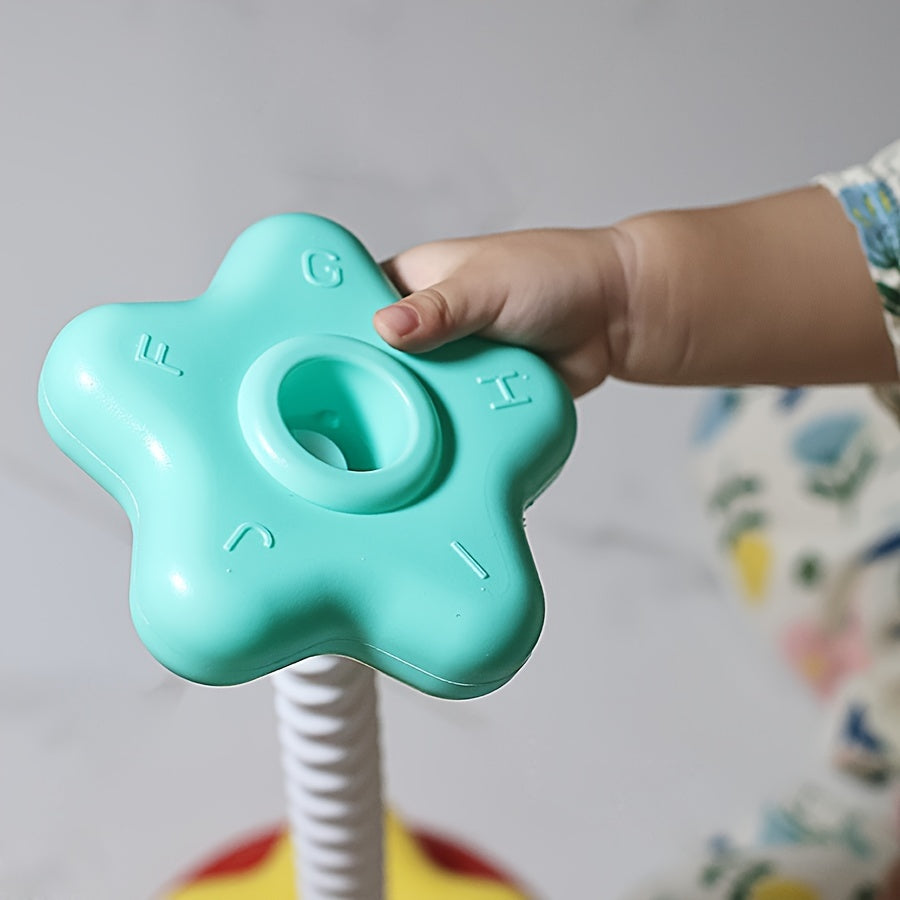 Colorful Rotating Tower Toy for Early Education