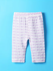 Girls Striped Crop Pants Comfort Fit Capris