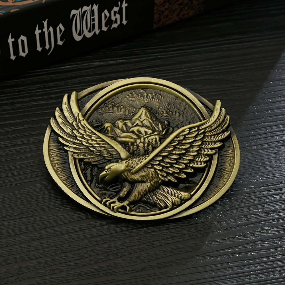 Personality Western Cowboy Eagle Belt Buckle