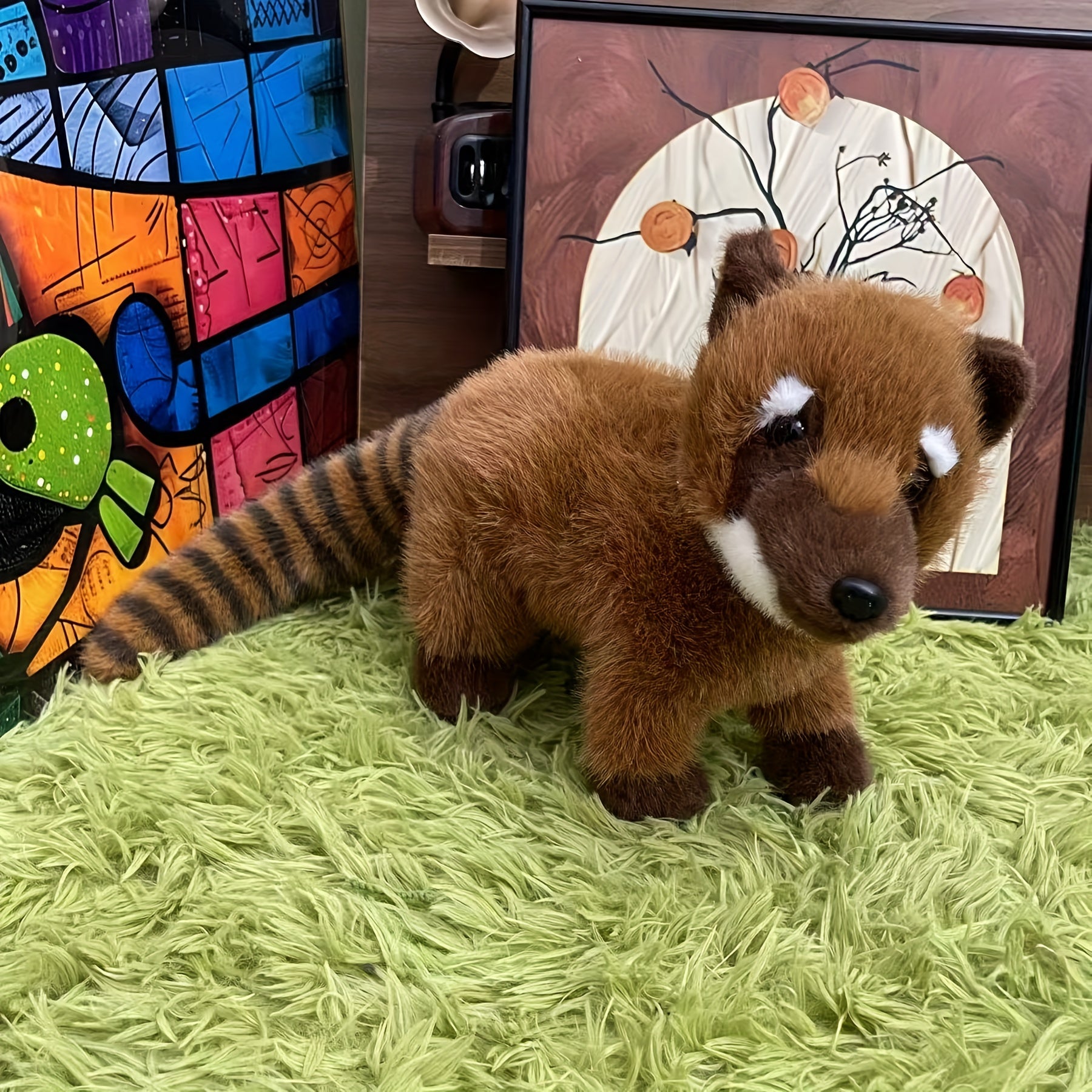 Giant Raccoon Plush Toy Ultra Soft Stuffed Animal Cuddly Gift
