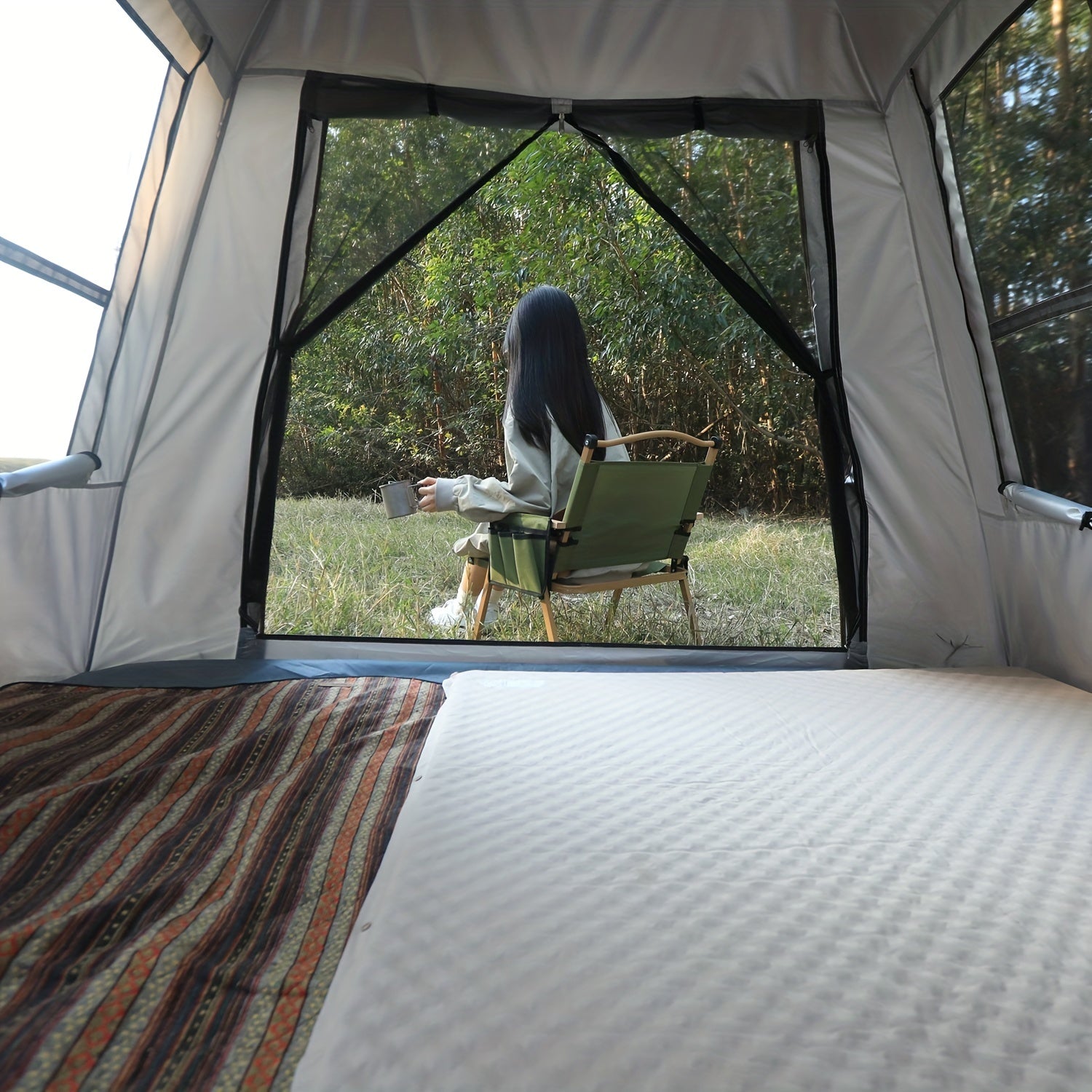 Portable Automatic Quick Opening Tent Rainproof Outdoor Camping Picnic