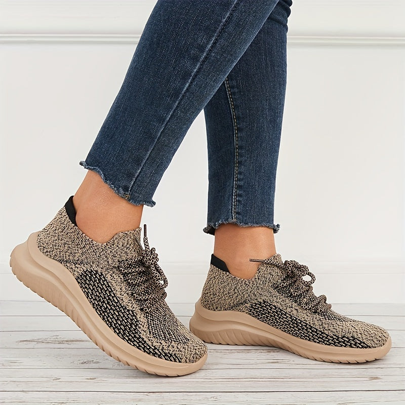 Women's Breathable Running Sneakers Non Slip Shock Absorption Casual Shoes