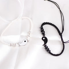 Yin Yang Taichi Adjustable Bracelet
