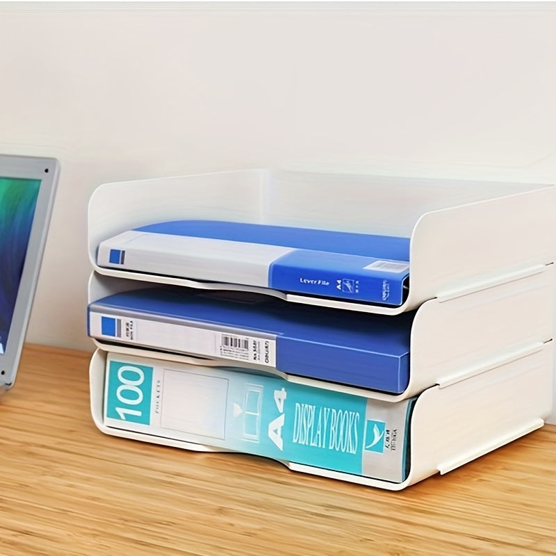 Desktop Foldable A4 Paper Storage Box Drawer Style