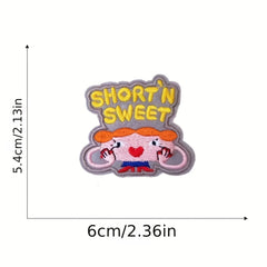 10pcs Colorful Little Monster Embroidery Patches