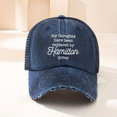 Vintage Baseball Cap Washed Distressed Hip Hop Dad Hat
