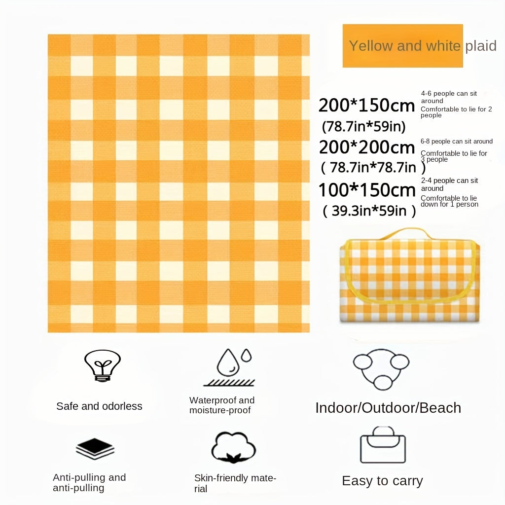 Waterproof and Sand Proof Camping Mat - Large Portable Size