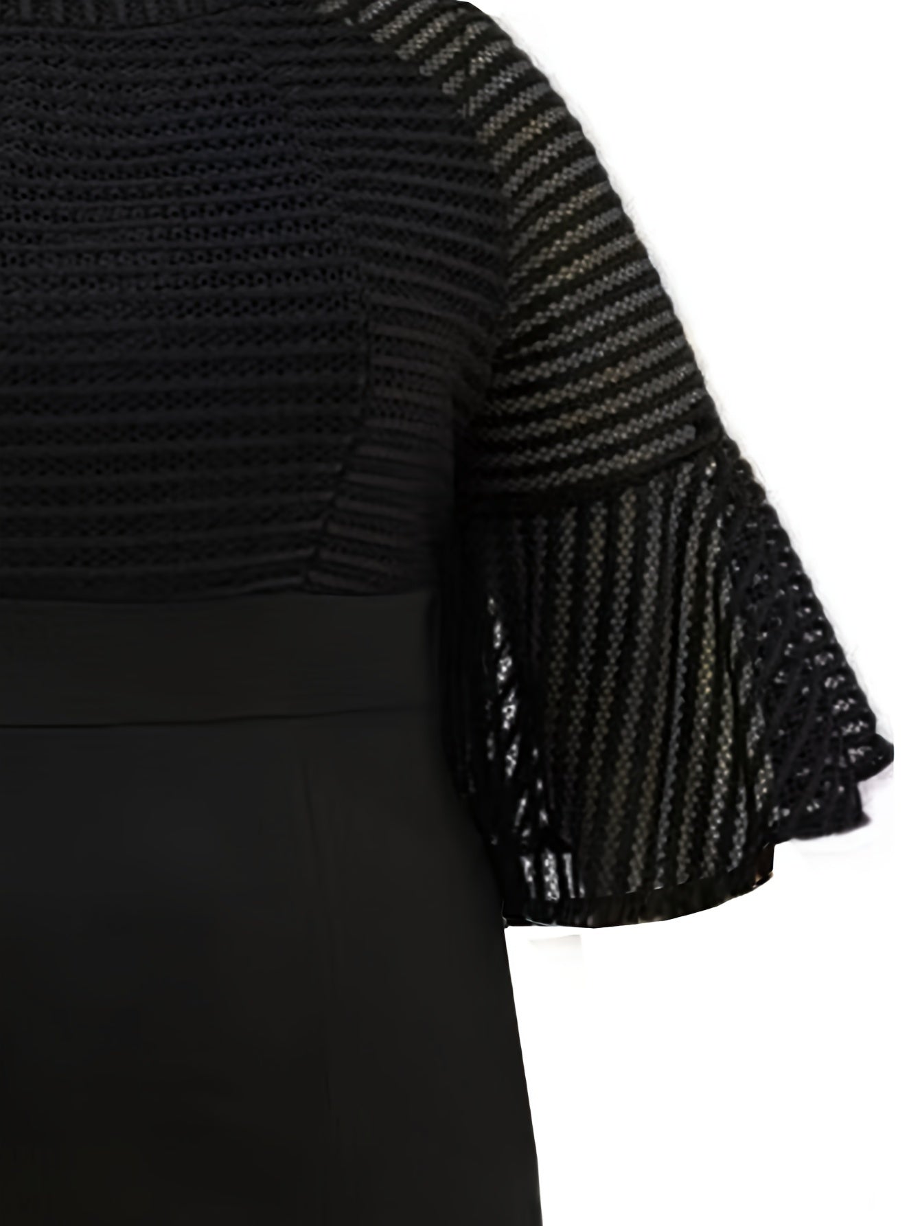  Bell Sleeve Mermaid Party Dress