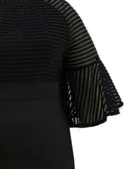  Bell Sleeve Mermaid Party Dress