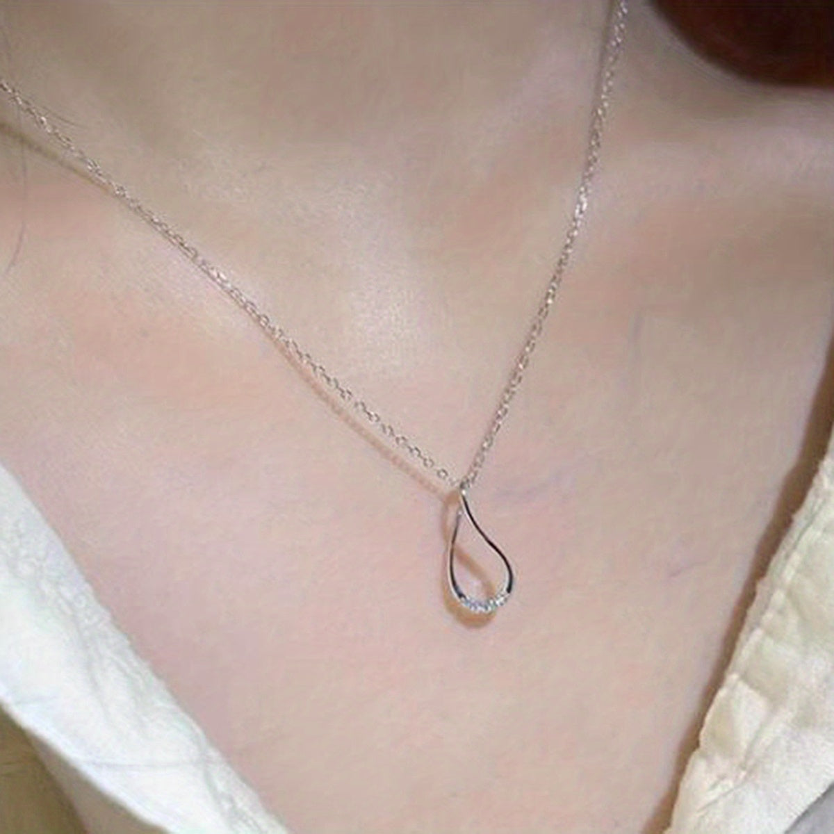 Faux Pearl Necklace Female Neck Jewelry Gift