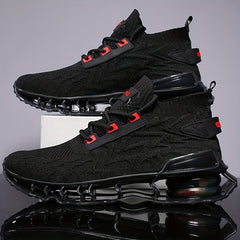 Men's Shock Absorption Shoes Lace Up Non Slip Shoes