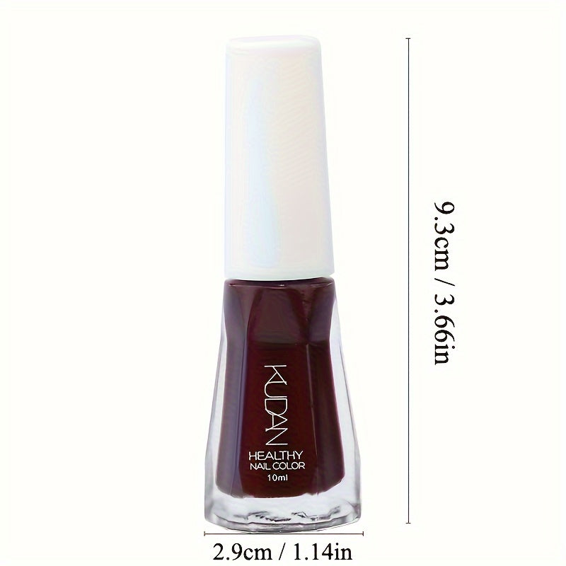 10ml Water Based Nail Polish Quick Dry Long Lasting Hypoallergenic