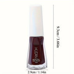 10ml Water Based Nail Polish Quick Dry Long Lasting Hypoallergenic