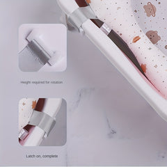 Cartoon Baby Shower Bath Tub Pad Non Slip Newborn Bathtub Mat