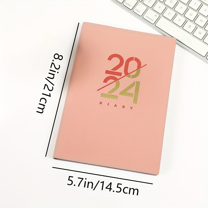 A5 Spanish Daily Plan Calendar Book 156 Sheets 312 Pages