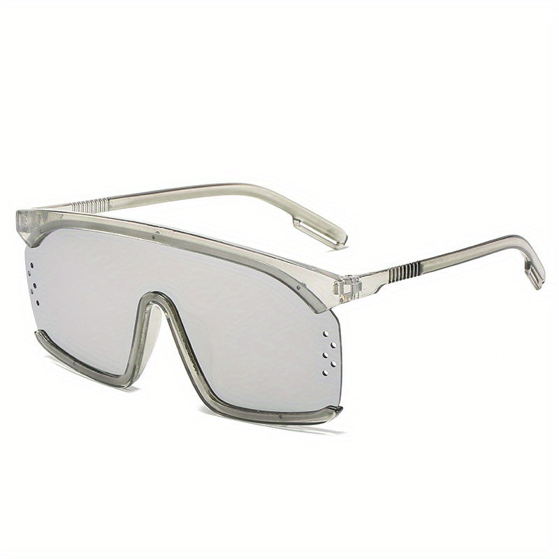 Y2K Gradient Shield Sunglasses UV400