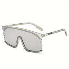 Y2K Gradient Shield Sunglasses UV400