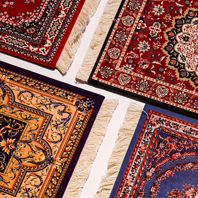 Persian Carpet Pattern Mouse Pad for Home Office Decor