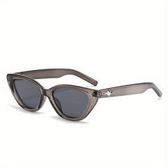 Retro Cat Eye Small Frame Sunglasses for Outdoor Activities