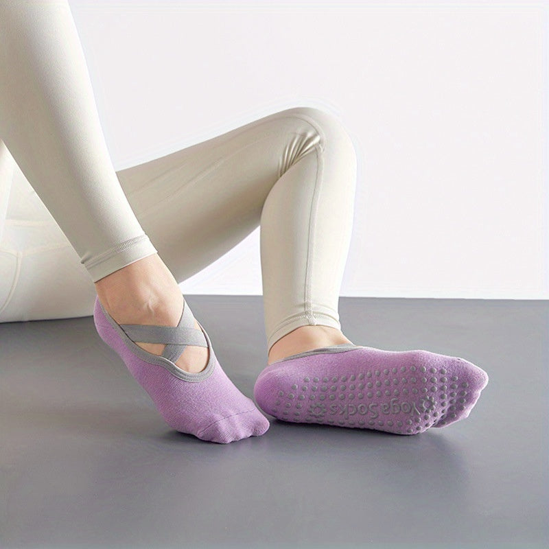 Non Slip Yoga Socks Women Comfortable Ballet Dance Sports Socks