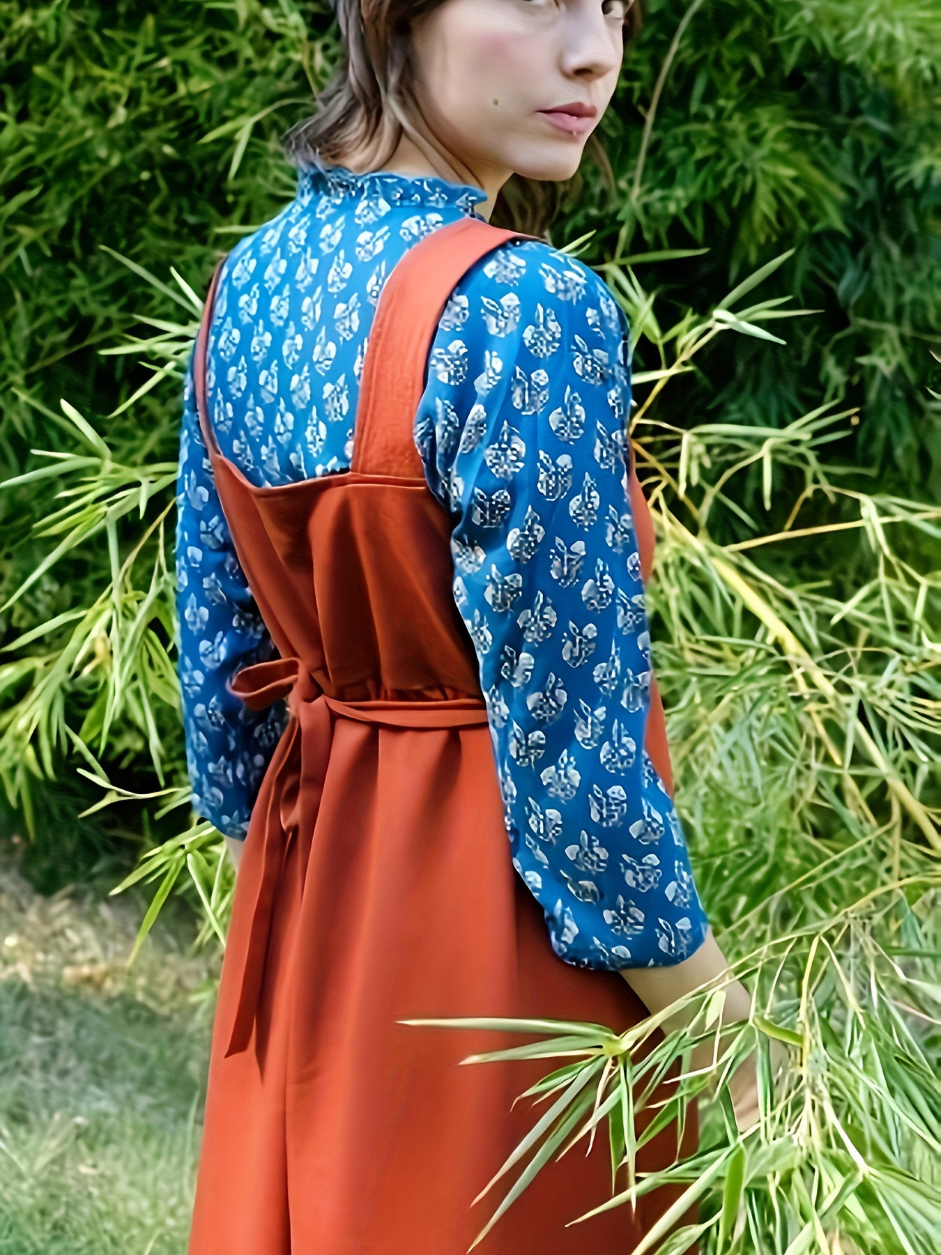  Square Neck Maxi Cami Dress With Pockets
