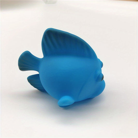Soft Rubber Hand Grasping Ball Vinyl Fish Baby Touch Ball