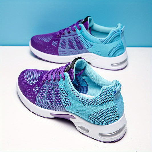 Women's Knitted Sport Shoes Lightweight Running Sneakers
