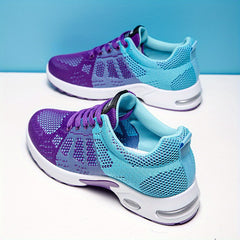 Women's Knitted Sport Shoes Lightweight Running Sneakers