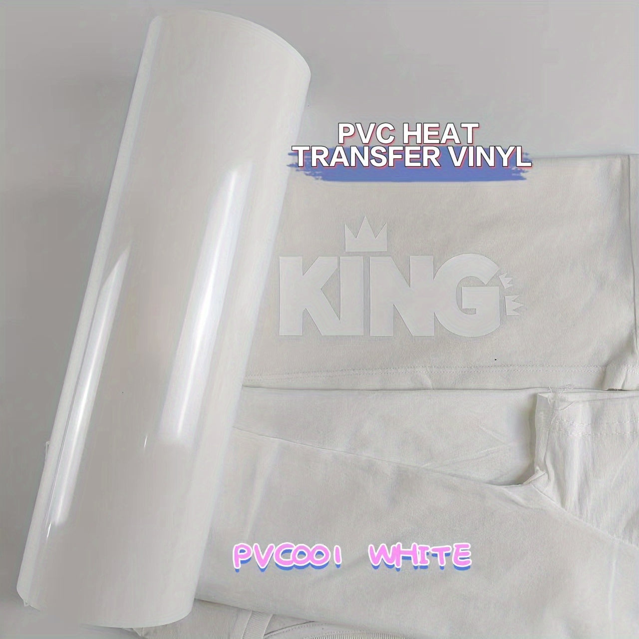 A4 30x21cm PVC Heat Transfer Vinyl HTV DIY Film
