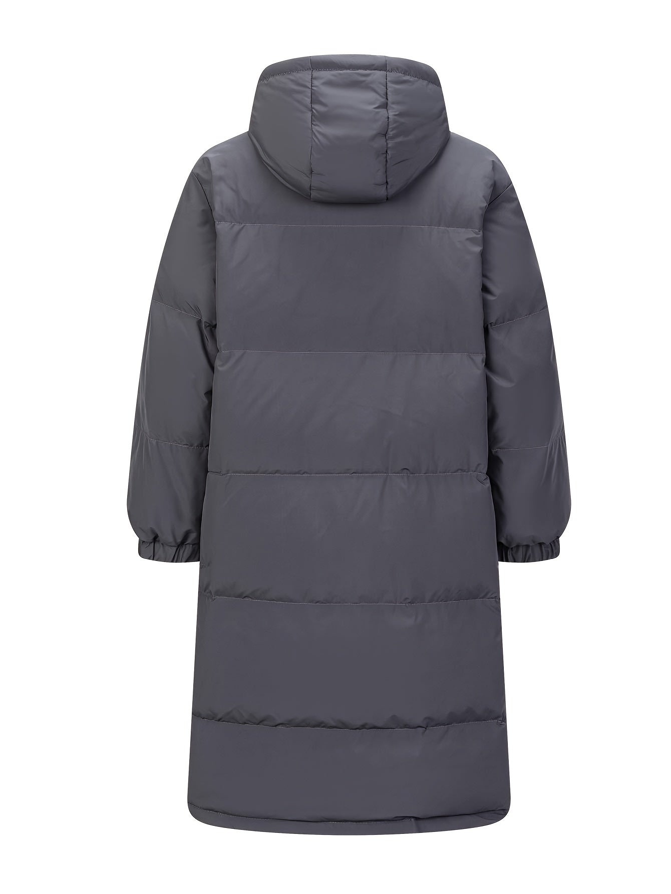 Women's Solid Over The Knee Down Hooded Jacket