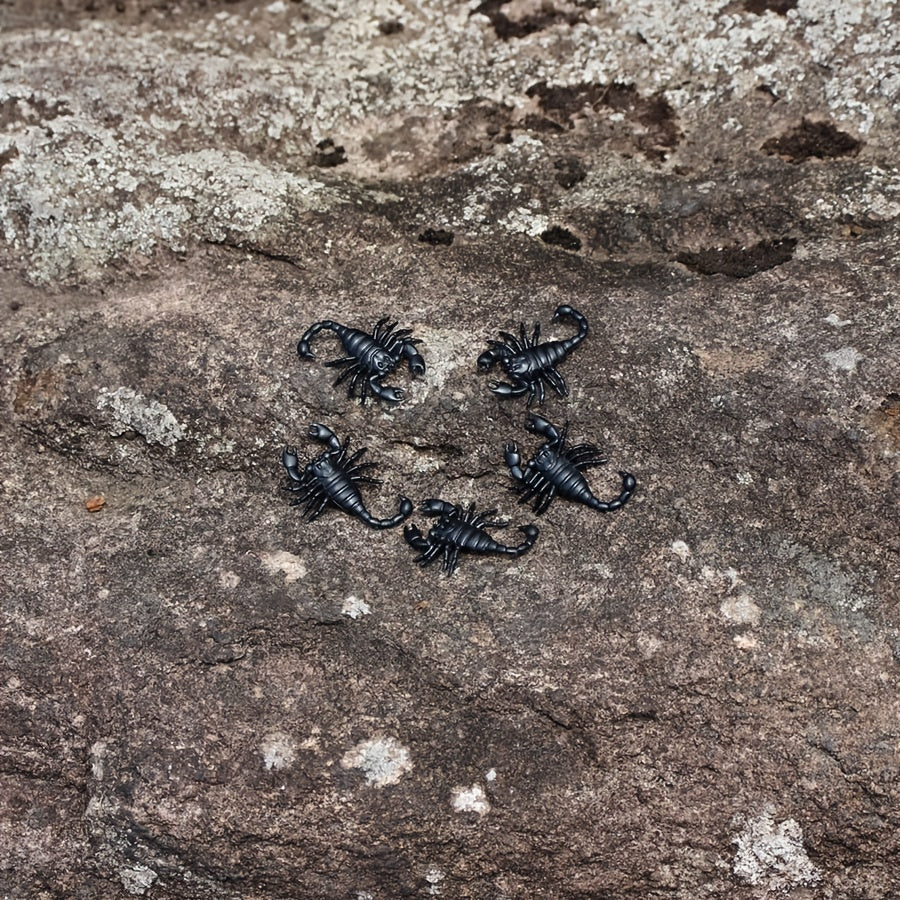 Realistic Scorpion Prank prop Lifelike Venomous Scary Sharp Pedipal