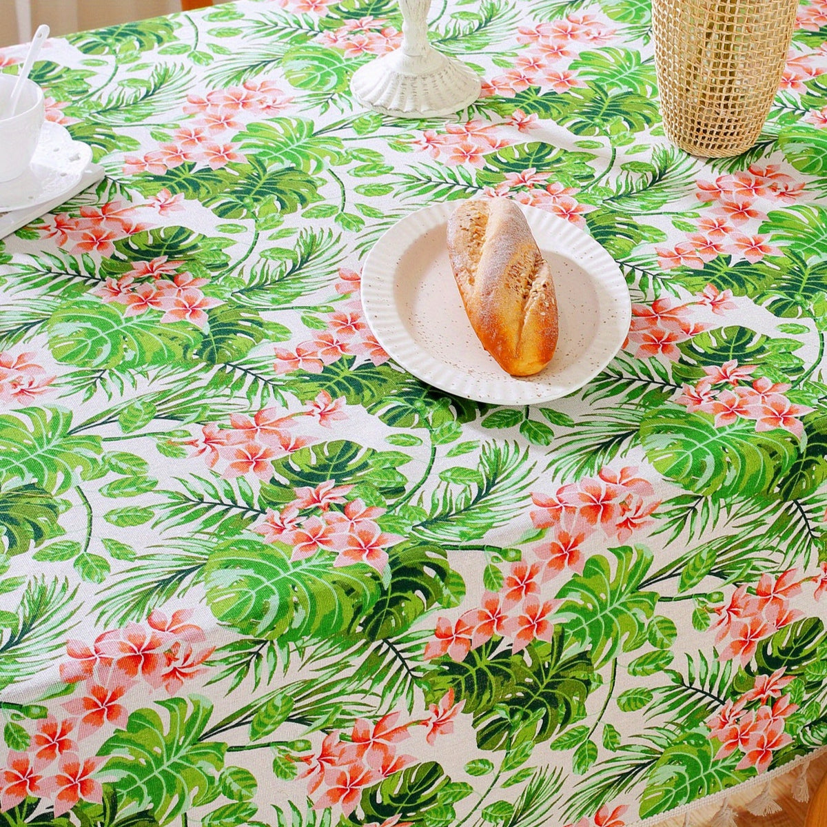 Boho Style Blend Tablecloth for Summer Parties and Events