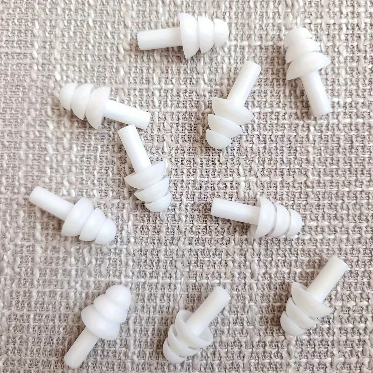 5 Pairs Soft Earplugs for Noise-Free Sleeping Swimming Flying Working