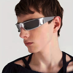 Men's Retro Square Frame Sunglasses RZ1341
