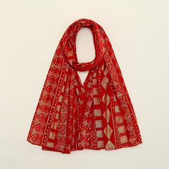 Hot Stamping Chiffon Scarf Classic Hijab Solid Shawl Windproof Head Wrap