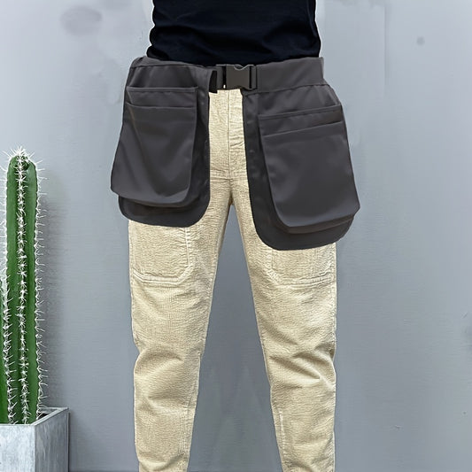 Outdoor Fanny Pack Storage Bag with Zipper Waist Bag