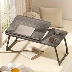 Adjustable Cup Holder Folding Study Table Laptop Desk