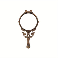 Portable Metal Frame Makeup Mirror Hollow Cosmetic Compact Mirror