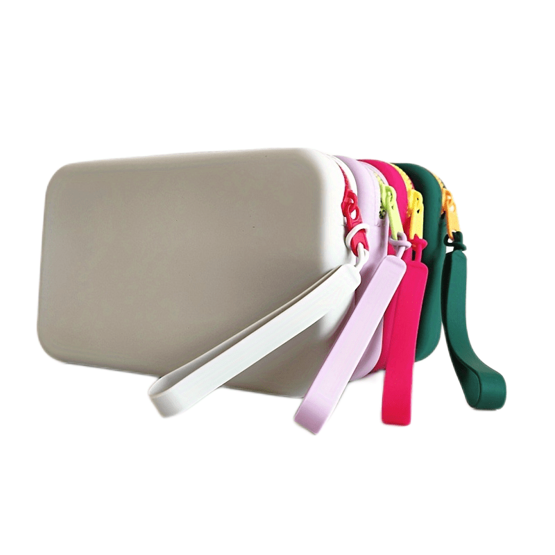 Silicone Cosmetic Bag Makeup Storage Pouch Large Capacity Waterproof