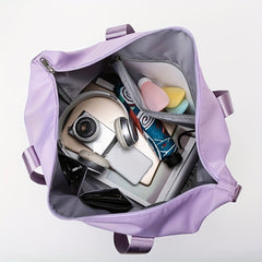 Dry Wet Separation Duffel Bag Portable Travel Gym Bag