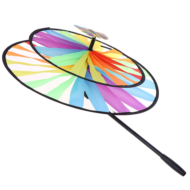 Kids Outdoor Pinwheel Toy, Wind Spinner for Children, Assorted Colors