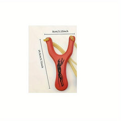 Wooden Slingshot Toy for Outdoor Play
