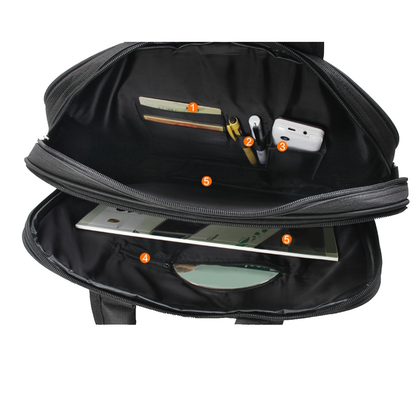 15.7 Inch Laptop Bag Briefcase Men Women Laptop Shoulder Bag