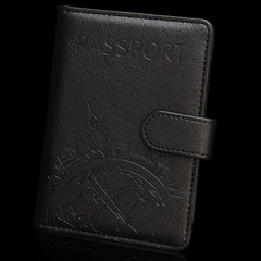 Buckle Style Passport Holder Travel Bag