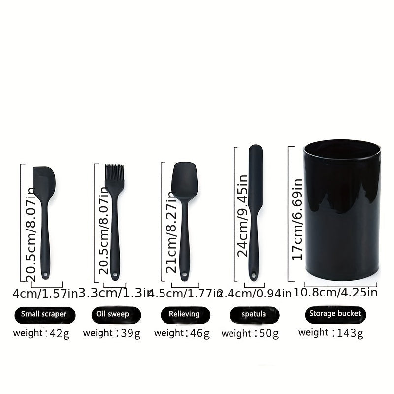 15pcs Silicone Stainless Steel Kitchen Utensils Set