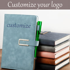 Personalized A5 Notebook with Name and Phone Number, Soft Cover