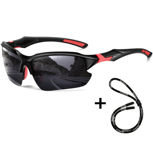 Men's Polarized Cycling Sunglasses with Anti-lost Rope