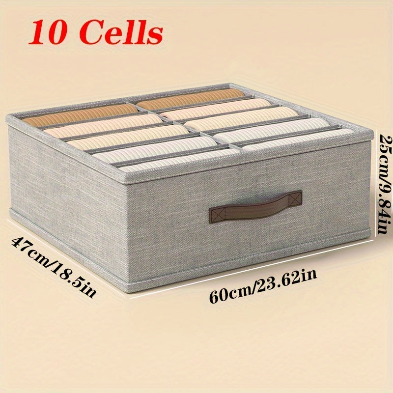 Pants Drawer Storage Basket Grids Leggings Storage Box