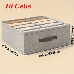 Pants Drawer Storage Basket Grids Leggings Storage Box